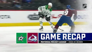 Stars @ Avalanche 10/1 | NHL Highlights 2023