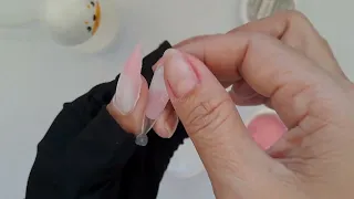 How To Make Baby Boomer Nails with Solid Builder Gel - Gel Solid Ombre Nails