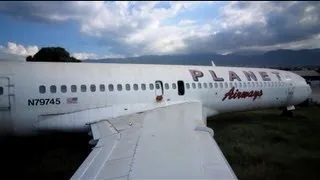 Abandoned Boeing 727-224 Adv N79745 Planet Airways