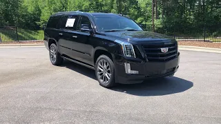 2019 Cadillac Escalade Premium Luxury Sport Edition Walkaround Review and Features