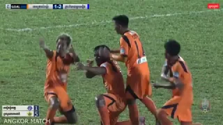 Cambodian Tiger vs Preah Khan Reach Svay Rieng 2-2 Highlights Metfone Cambodian League