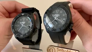 5KX Blackout [SRPD79K1] Seiko Base and Mod Review! @SeikoModsDubai