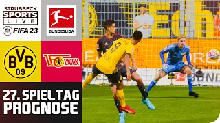 Dortmund - Union Berlin 👀🟨 | Bundesliga 27. Spieltag | FIFA 23 Prognose