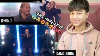 KEiiNO - Damdiggida LIVE [official video] from Norwegian Melodi Grand Prix Semifinal 3 | REACTION