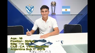 Alejo Sarco / Velez Sarsfield / By ETF scouting