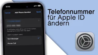 iCloud/Apple ID Telefonnummer ändern mit iPhone oder iPad! [2024]