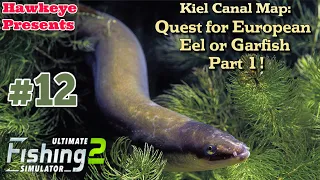 Ultimate Fishing Simulator 2 - Kiel Canal Map: Quest for European Eel or Garfish - Part 1!