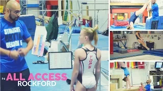 All Access: Rockford Gymnastics| Upgrading and Trampoline Training | Gymnastics Workouts |