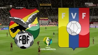 Copa America 2019 - Bolivia Vs Venezuela - 22/06/19 - FIFA 19