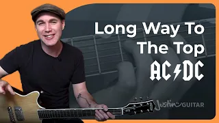 Long Way To The Top Guitar Lesson | AC/DC