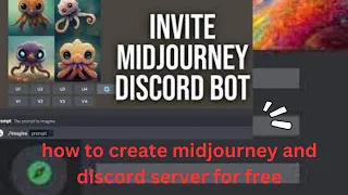 how to create midjourney and discord server for free