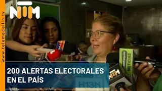 200 alertas electorales en el país - Telemedellín