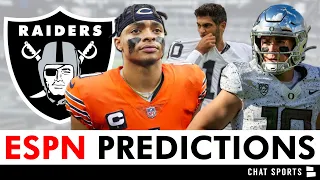 Las Vegas Raiders Trade For Bears QB Justin Fields In Recent ESPN Article + Jimmy Garoppolo Rumors