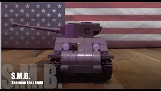 S.M.B. - COBI 2705 Sherman M4A3E8 (Easy Eight) (1:48) | Stop-Motion
