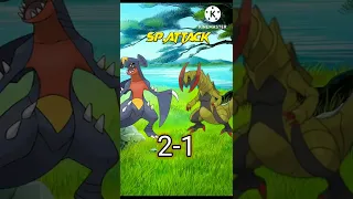 garchomp v/s haxorus 🤯|| who will win???