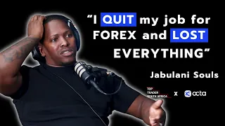 "Capital is not the Problem or Solution" | Jabu Souls losing £25 000 in 1 day, Trading Methodology