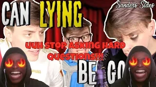 Can LYING Be Good Thomas Sanders REACTION!!!