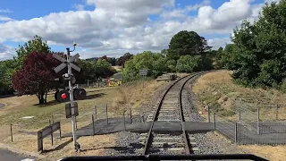 DIESEL LOCOMOTIVE CAB RIDE - Y Class Y133 Victorian Goldfields Railway