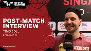 Timo Boll Post-Match Interview | Singapore Smash 2024