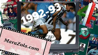 Channel 4 Football Italia Live 1992-93 Napoli v Juventus_Peter Brackley