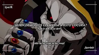 Crazy Scary Holy Fantasy ♫『 Overlord I Theme Song Full 』Sub『Es/Romaji/Eng 』『AMV』