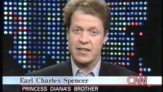 Charles Spencer on Larry King Live (clip 1)