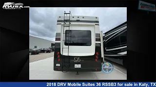 Unbelievable 2018 DRV Mobile Suites Fifth Wheel RV For Sale in Katy, TX | RVUSA.com