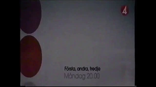 Första, andra, tredje - Programinformation TV4 2007-10-17