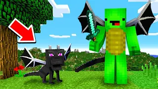 Bermain Minecraft Sebagai Bayi Ender Dragon