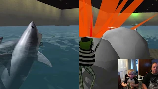 DeLFuNTV - Amazing Frog? - Water Room - Test Rooms