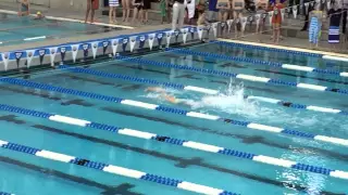 Michael Phelps Exhibition 100 Yard Free in 42.17