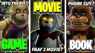 EVERYTHING In The 10 YEAR FNAF ANNIVERSARY! - NEW Games, Books + FNAF 2 MOVIE FILMING...