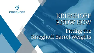 Krieghoff Know How - Fitting the Krieghoff Barrel Weights