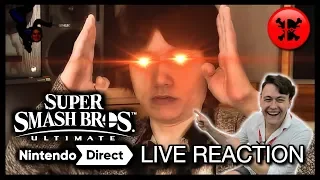 Super Smash Bros Ultimate Direct 8.8.18 Reaction - RogersBase Reacts