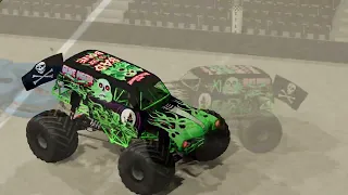 BeamNG Monster Jam - 6 Truck Freestyle Highlights - Grand Rapids, MI 2007