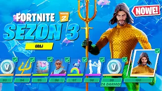 🌊 Fortnite SEZON 3 - Nowa Mapa, Karnet Bojowy + WIĘCEJ!