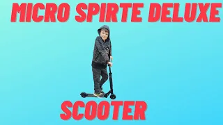 Micro Sprite Deluxe Scooter in Action