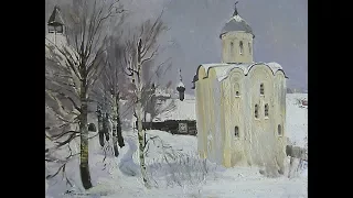 WINTER.  THE LENINGRAD SCHOOL OF PAINTING (1960-1980s). Part 2