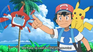 Ash thinks Stakataka returned Pokemon Sun and Moon Episode 85 English Sub