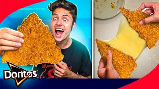 DORITOS GIGANTE COM QUEIJO DO TIKTOK!