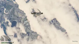 Michael falling 🙀 (GTA 5)