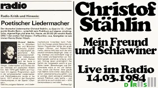 Christof Stählin - Mein Freund und Schlawiner (live 1984) - mit Liedtext