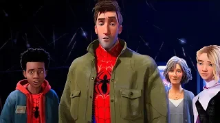 Other Spider People Scene - Spider-Man: Into the Spider-Verse (2018) Movie Clip HD