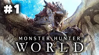 Monster Hunter World Story Gameplay Part 1 - My First Monster Hunter! (Story Lets Play)