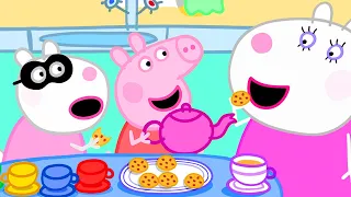 Suzy Sheep's Leaving Party with Peppa Pig | Peppa Pig Official Family Kids Cartoon