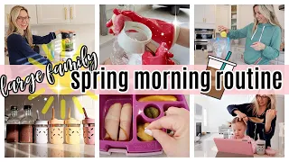 *NEW* MORNING ROUTINE LARGE FAMILY SPRING 2022 SCHOOL MORNING ROUTINE TIFFANI BEASTON HOMEMAKING