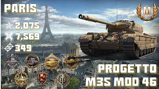 World of Tanks Progetto M35 mod 46 - 10 Kills 7.5K Damage