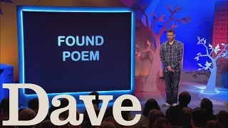 Dave Gorman Modern Life is Goodish | Found Poem - The Queen's Nazi Salute | Dave (S3E8)