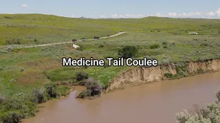 The Little Bighorn Battlefield by Drone