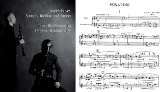 Ruslan Usaev and Ilya Perepelitsa play Jolivet - Sonatine for flute and clarinet